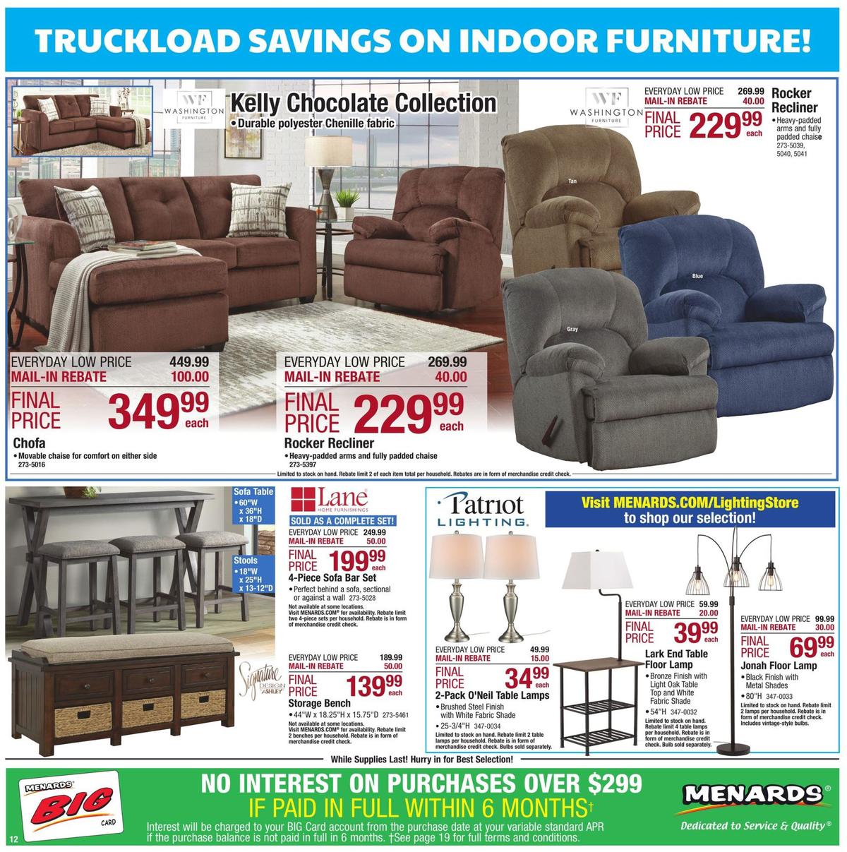 Menards Weekly Ad from August 18