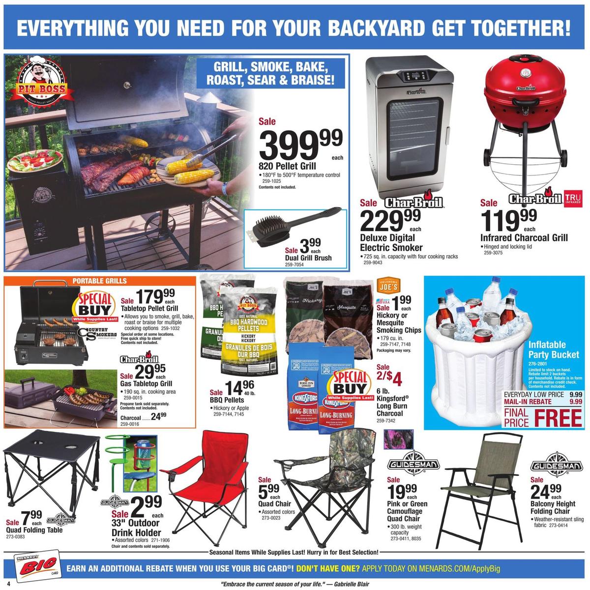 Menards Weekly Ad from August 18