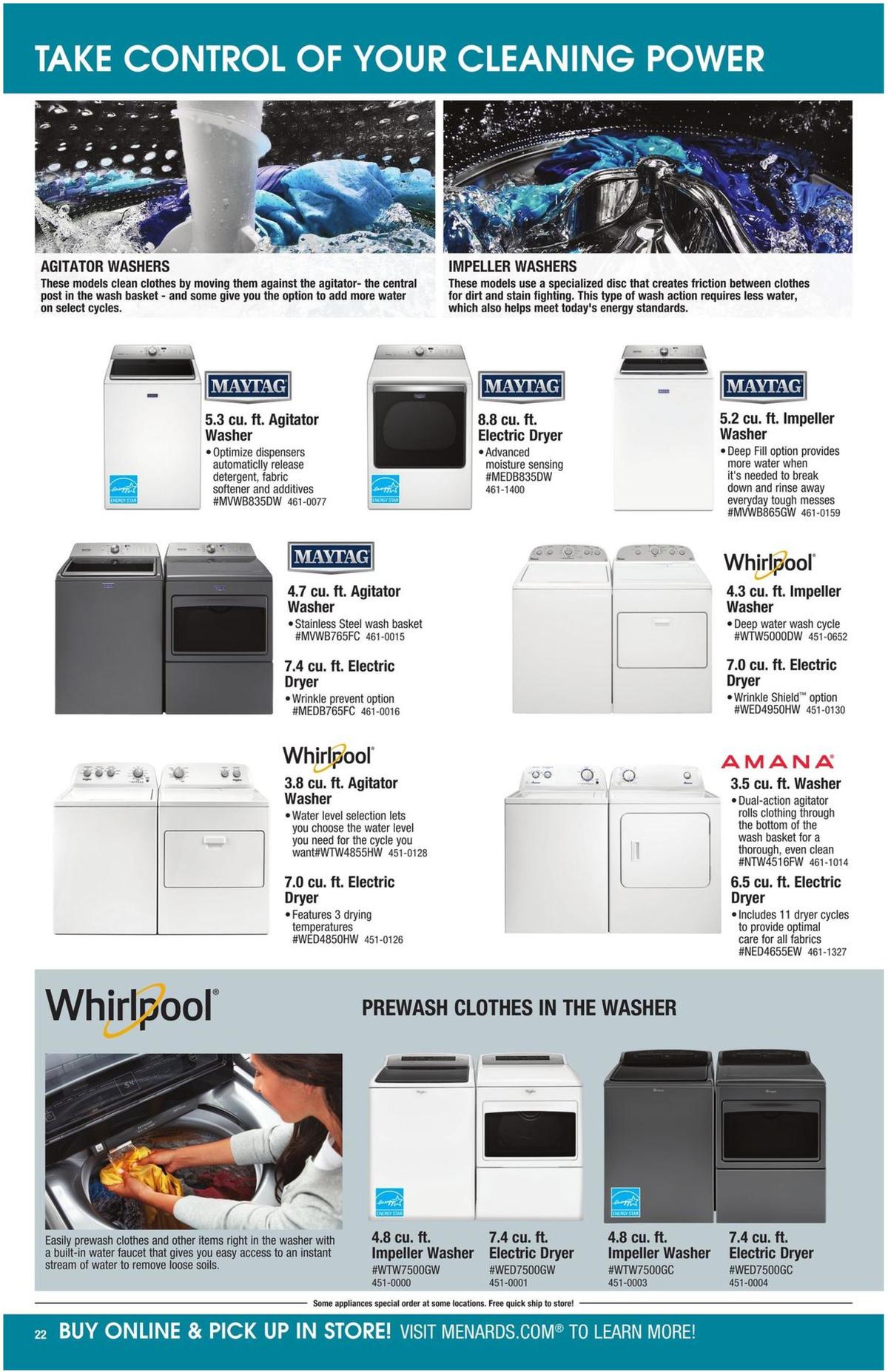 Menards Kitchen & Appliance Catalog Weekly Ad from August 25