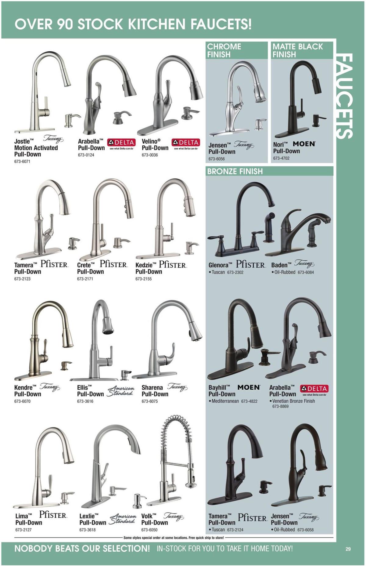 Menards Kitchen & Appliance Catalog Weekly Ad from August 25