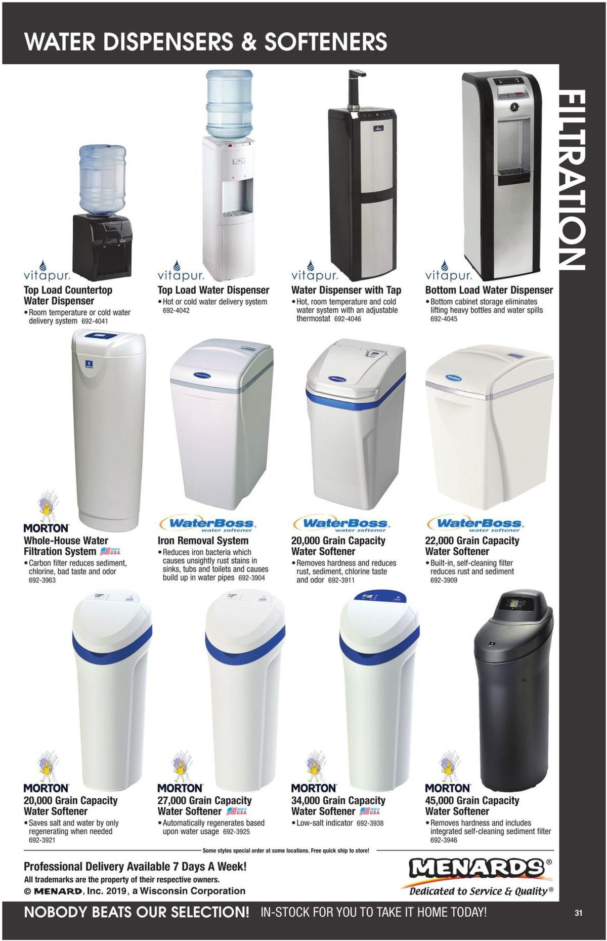 Menards Kitchen & Appliance Catalog Weekly Ad from August 25