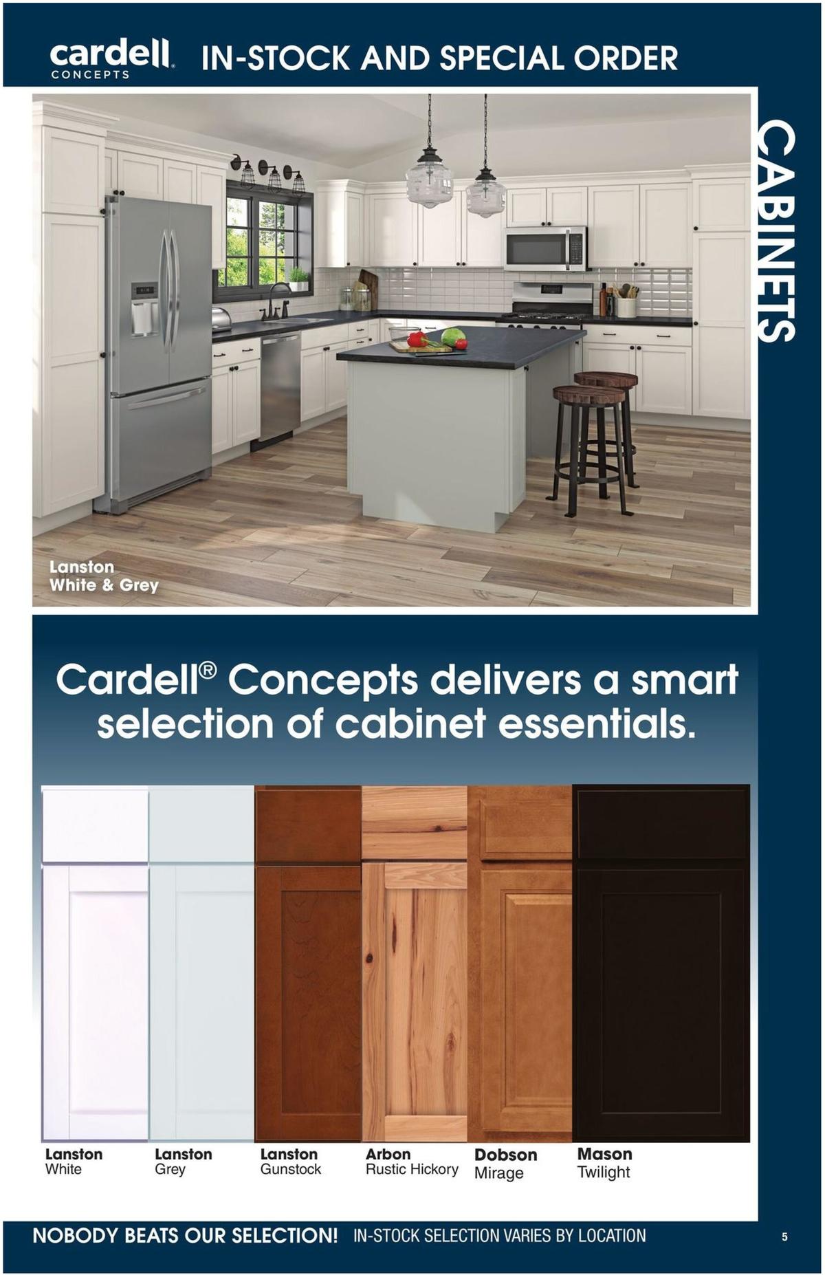 Menards Kitchen & Appliance Catalog Weekly Ad from August 25