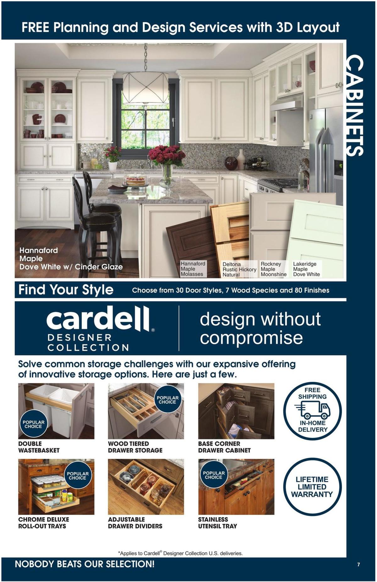 Menards Kitchen & Appliance Catalog Weekly Ad from August 25