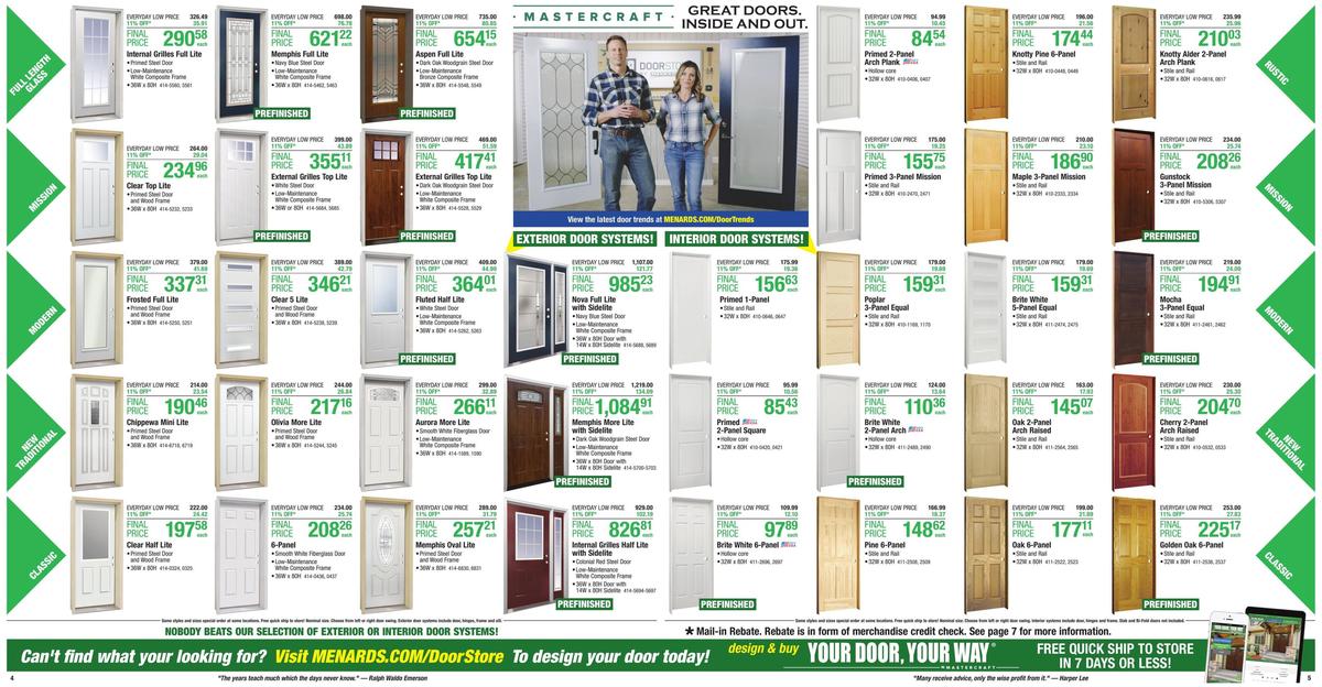 Menards Weekly Ad from September 1