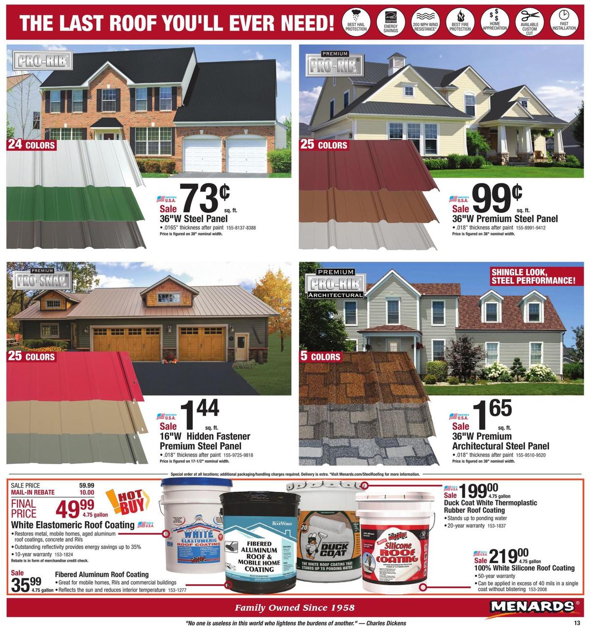 Menards Weekly Ad from September 8