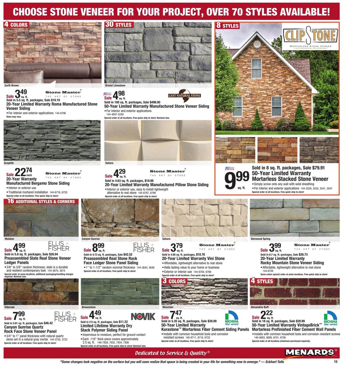 Menards Weekly Ad from September 8