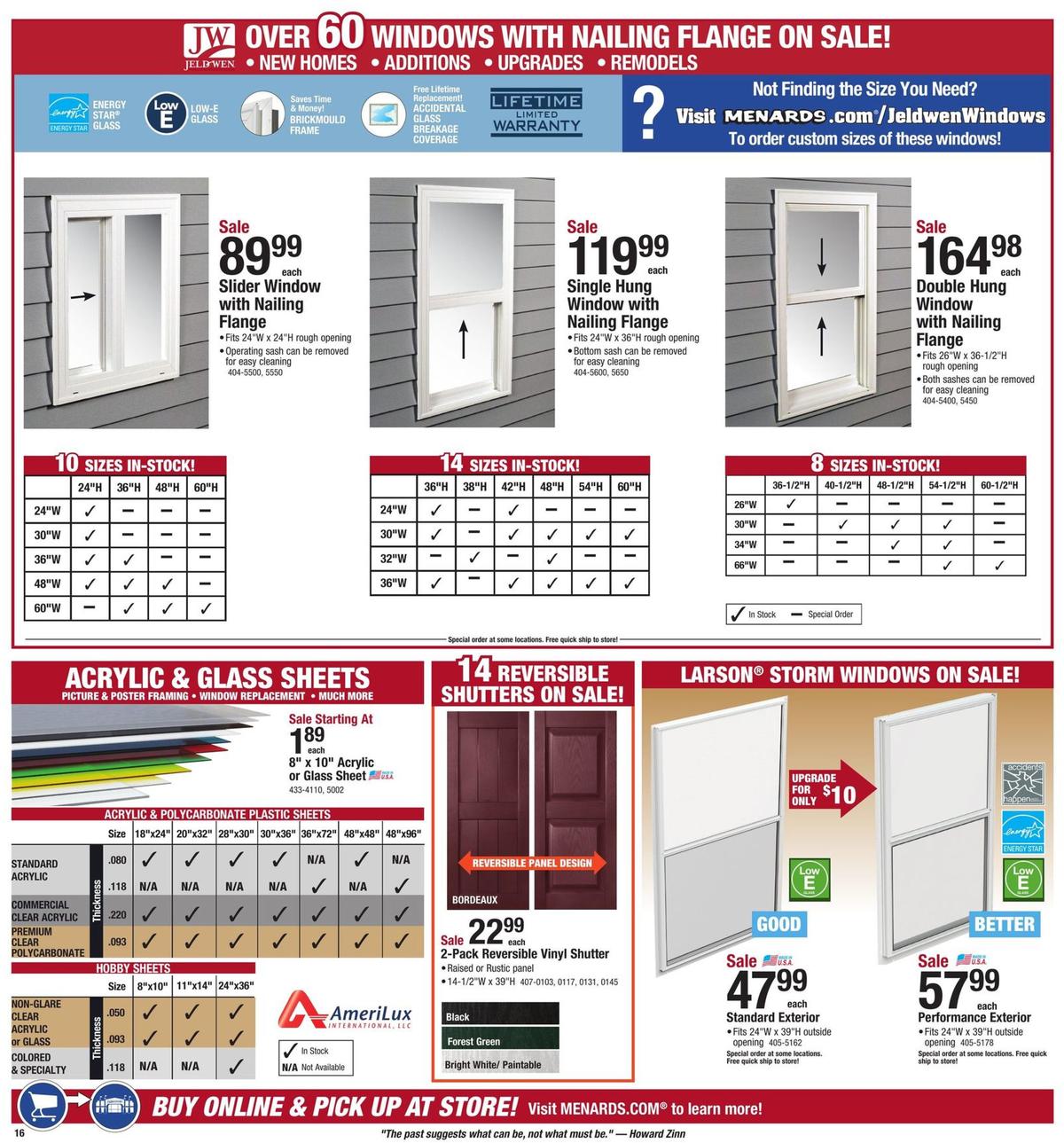 Menards Weekly Ad from September 8
