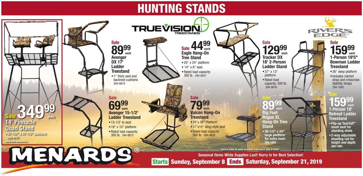 Menards Weekly Ad from September 8