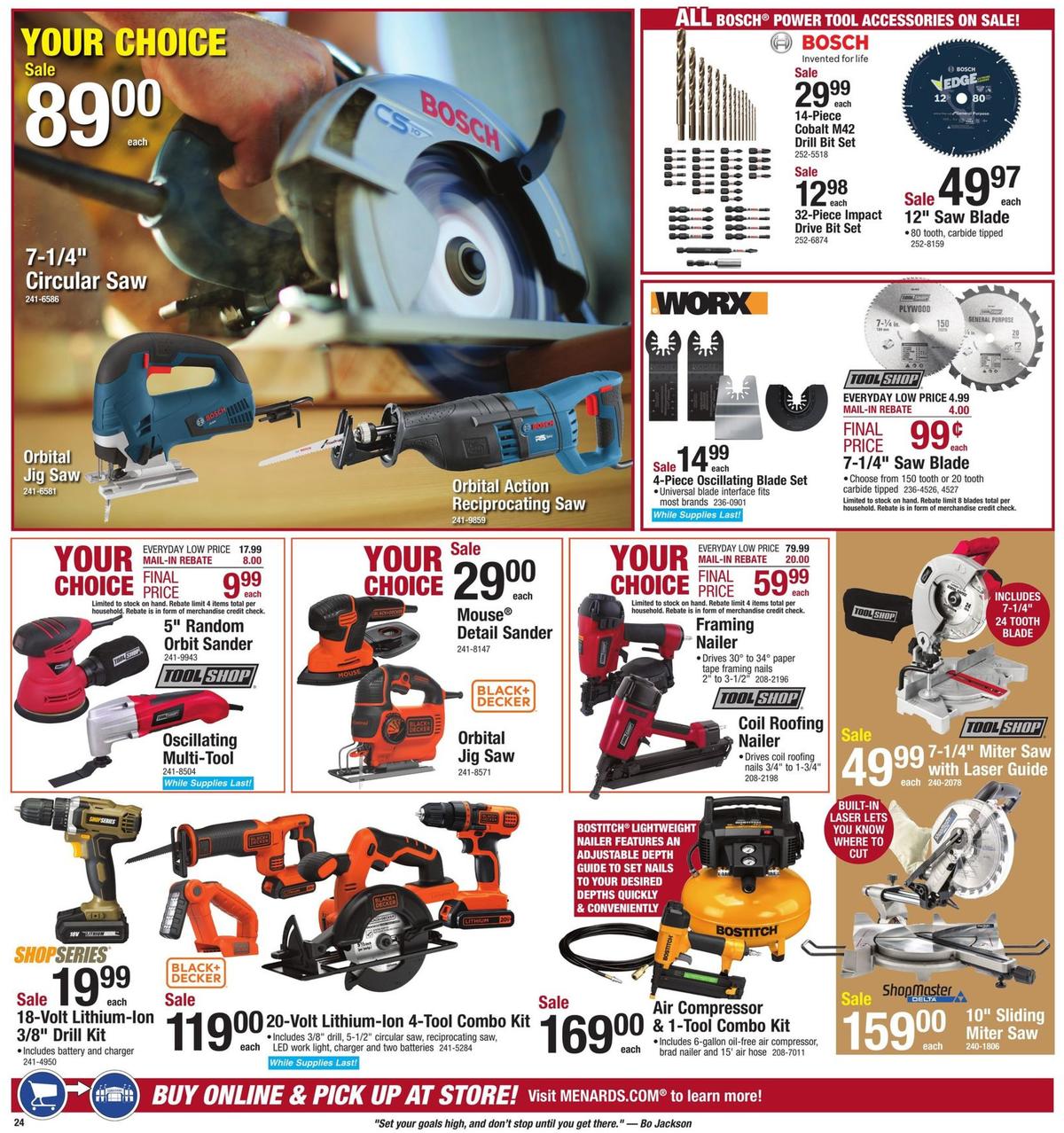 Menards Weekly Ad from September 8
