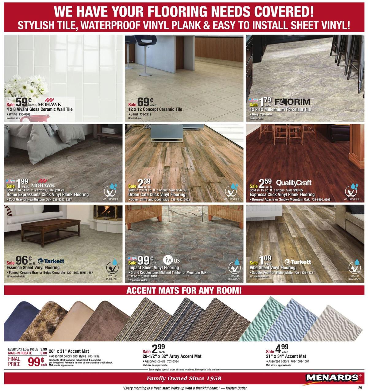 Menards Weekly Ad from September 8