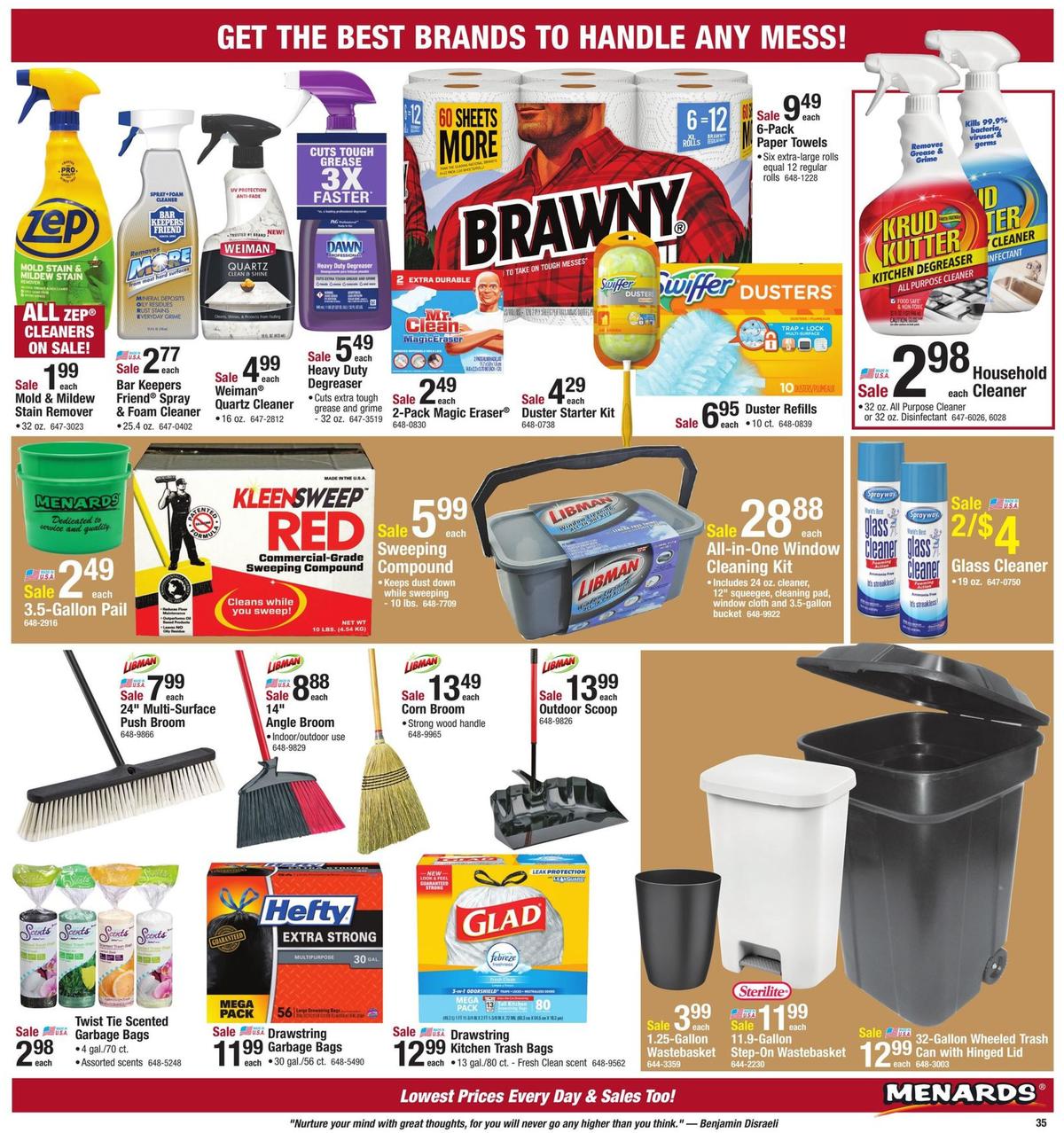 Menards Weekly Ad from September 8