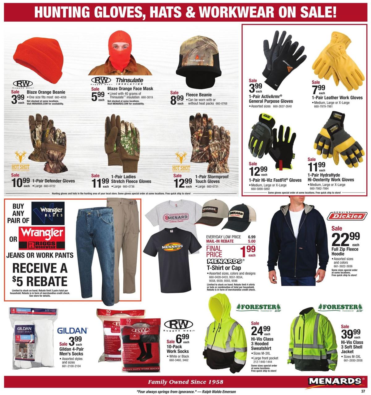 Menards Weekly Ad from September 8