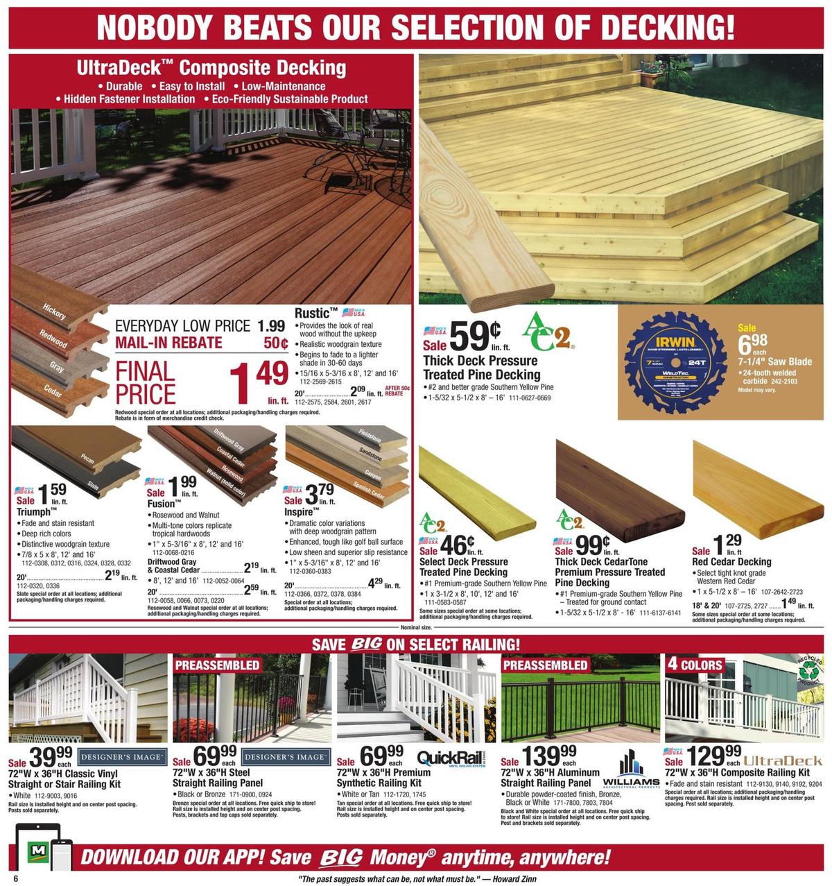 Menards Weekly Ad from September 8