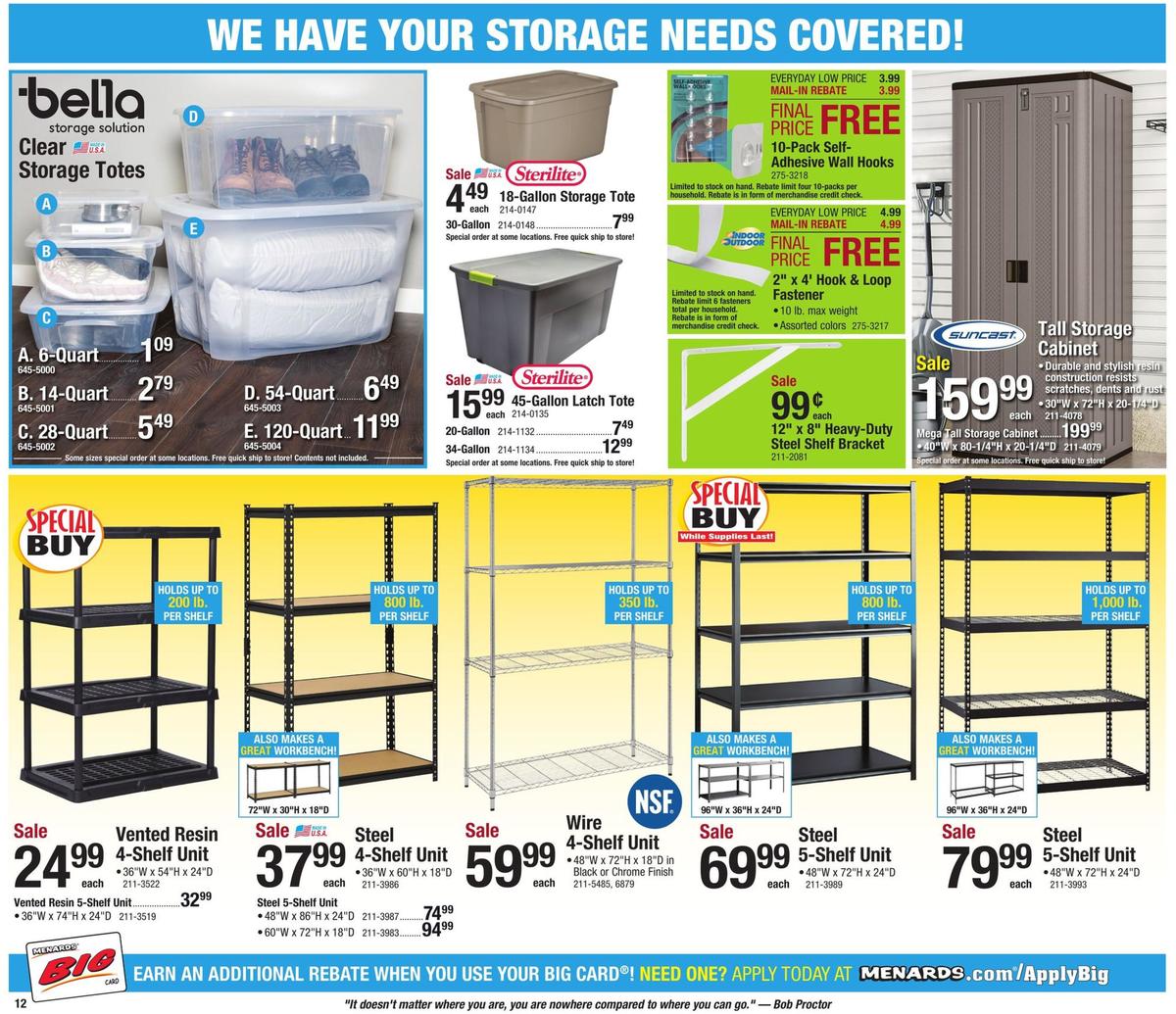Menards Weekly Ad from November 3