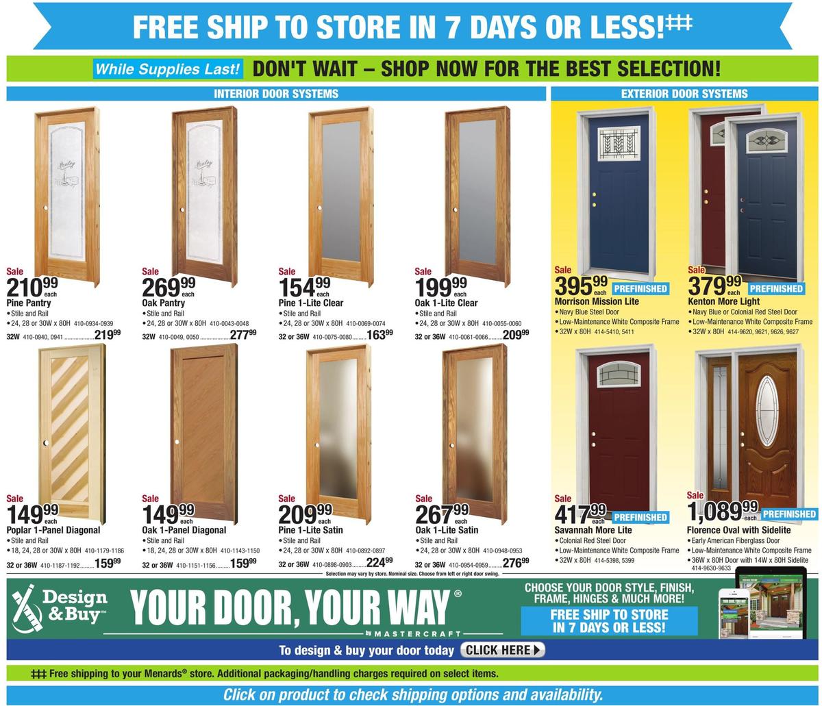 Menards Weekly Ad from November 3