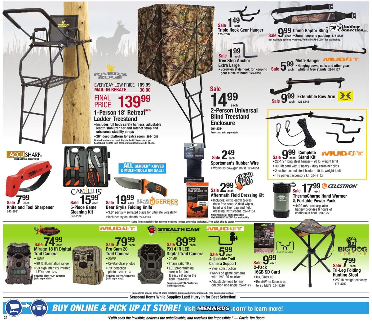 Menards Weekly Ad from November 3