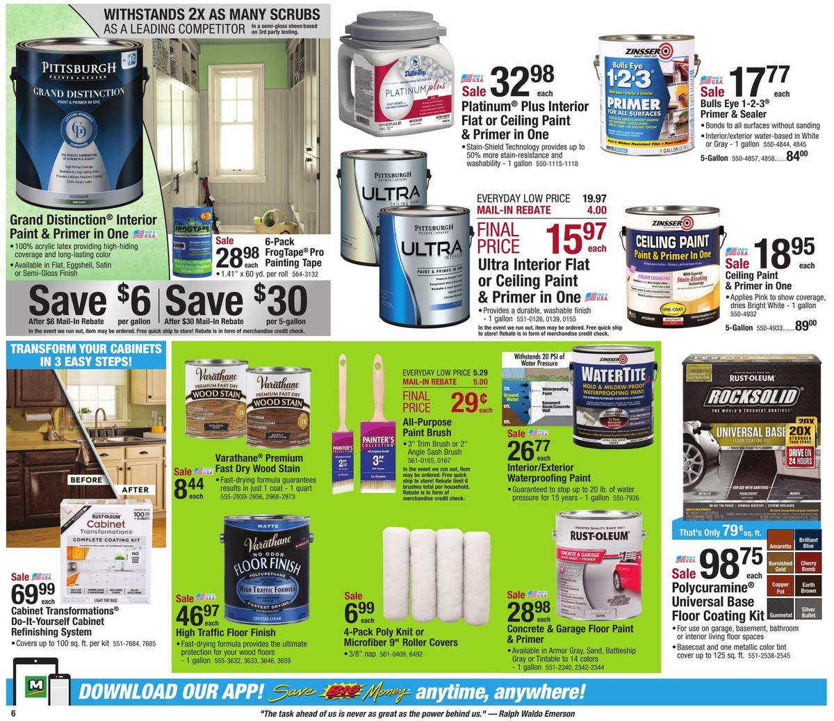 Menards Weekly Ad from November 3