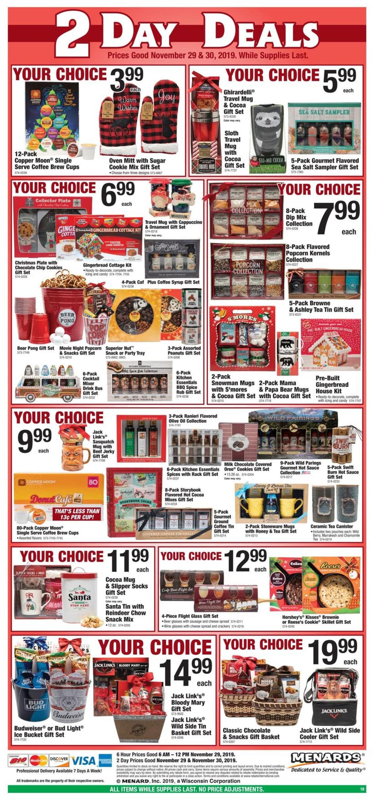 Menards Black Friday Sale Weekly Ad from November 29