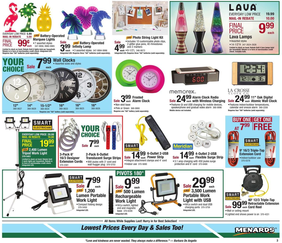 Menards Home For Christmas Sale Weekly Ad from December 15