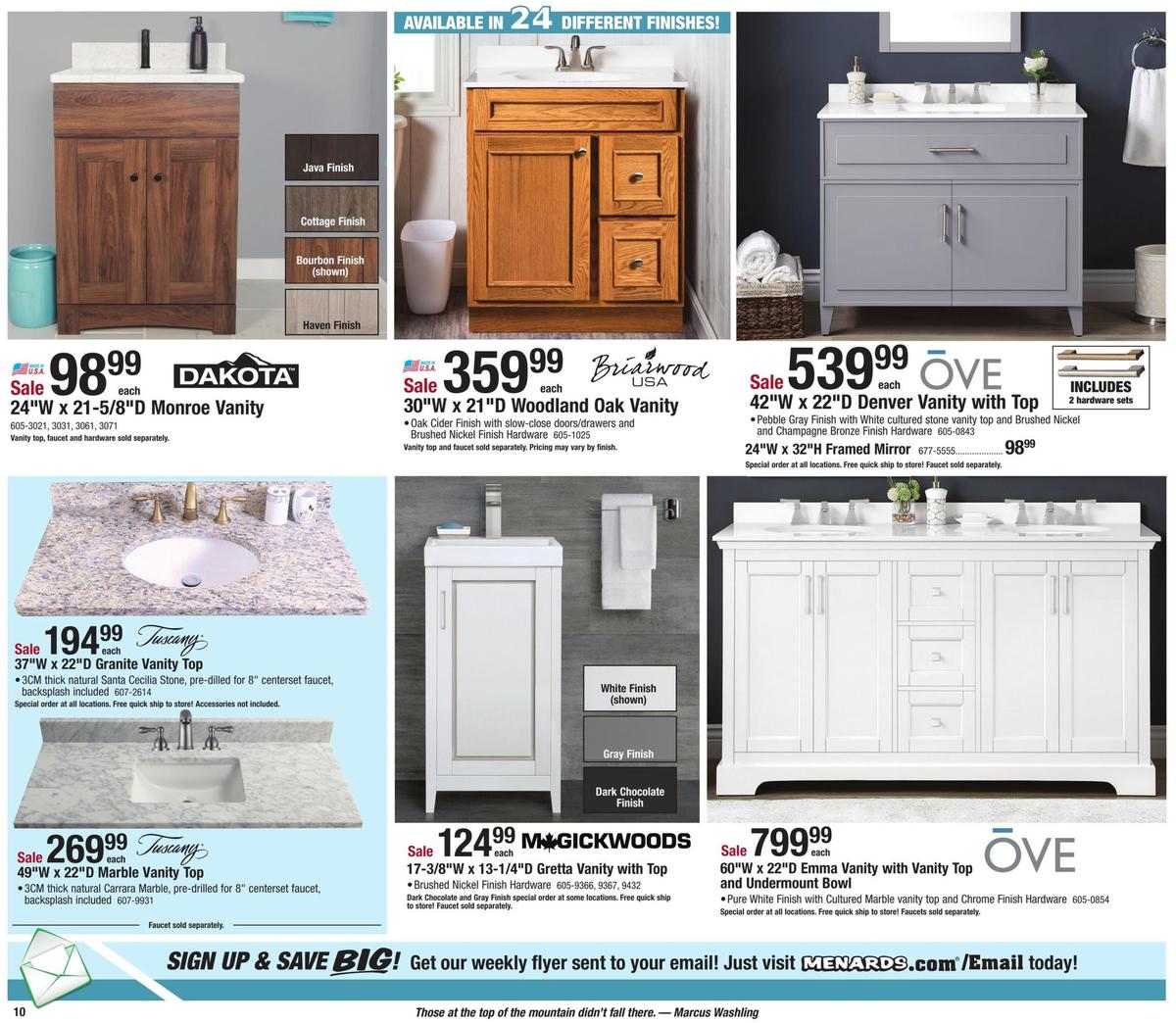 Menards Weekly Ad from December 22