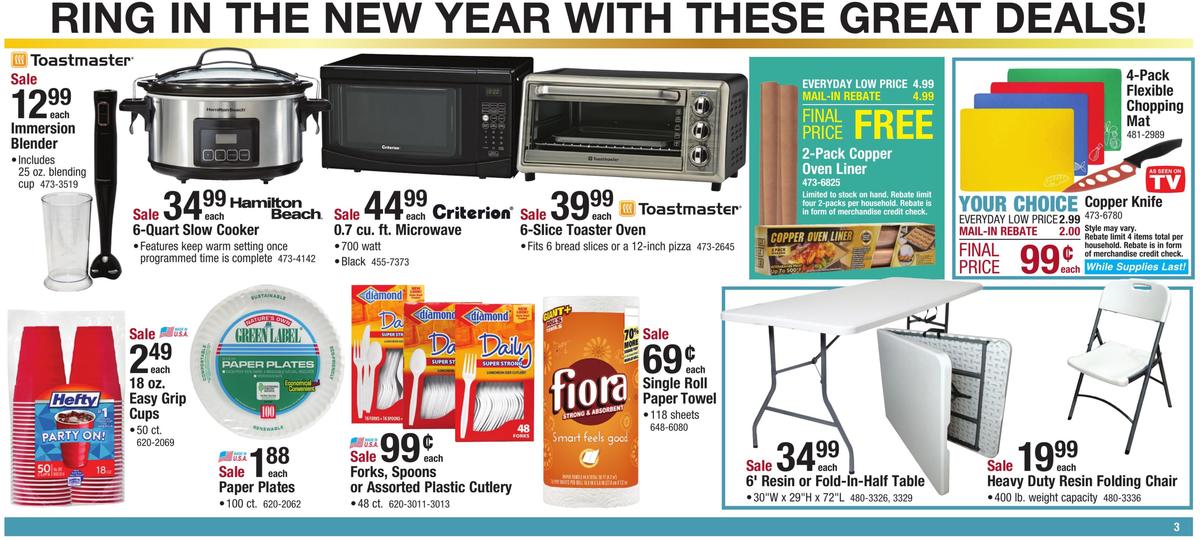 Menards Weekly Ad from December 22