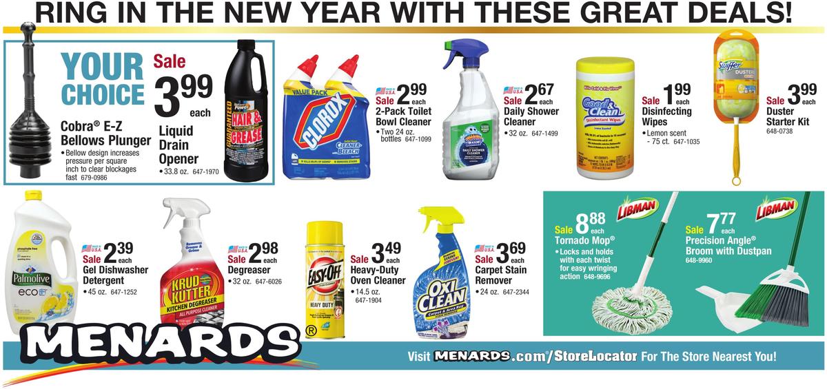 Menards Weekly Ad from December 22
