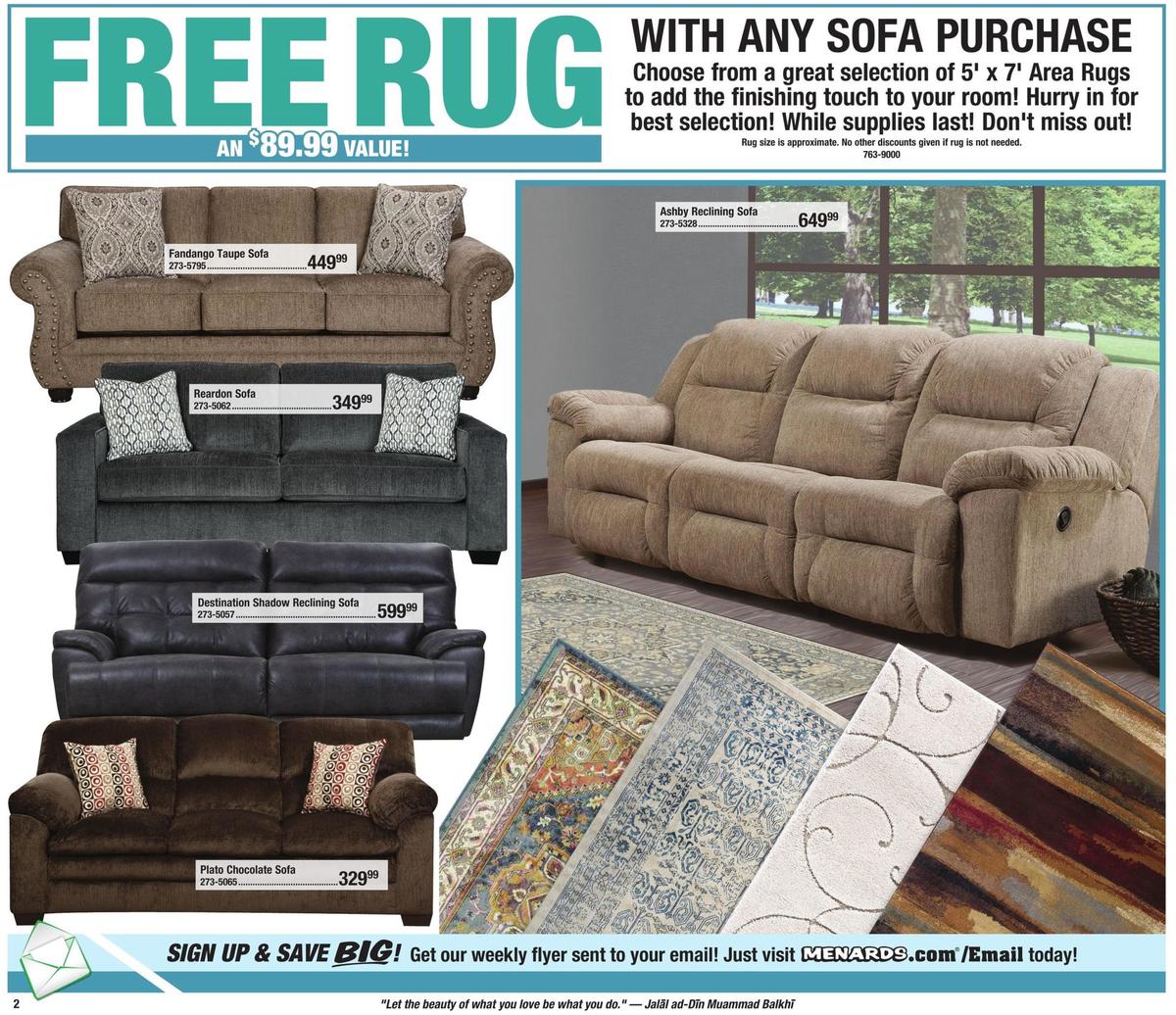 Menards Weekly Ad from December 22