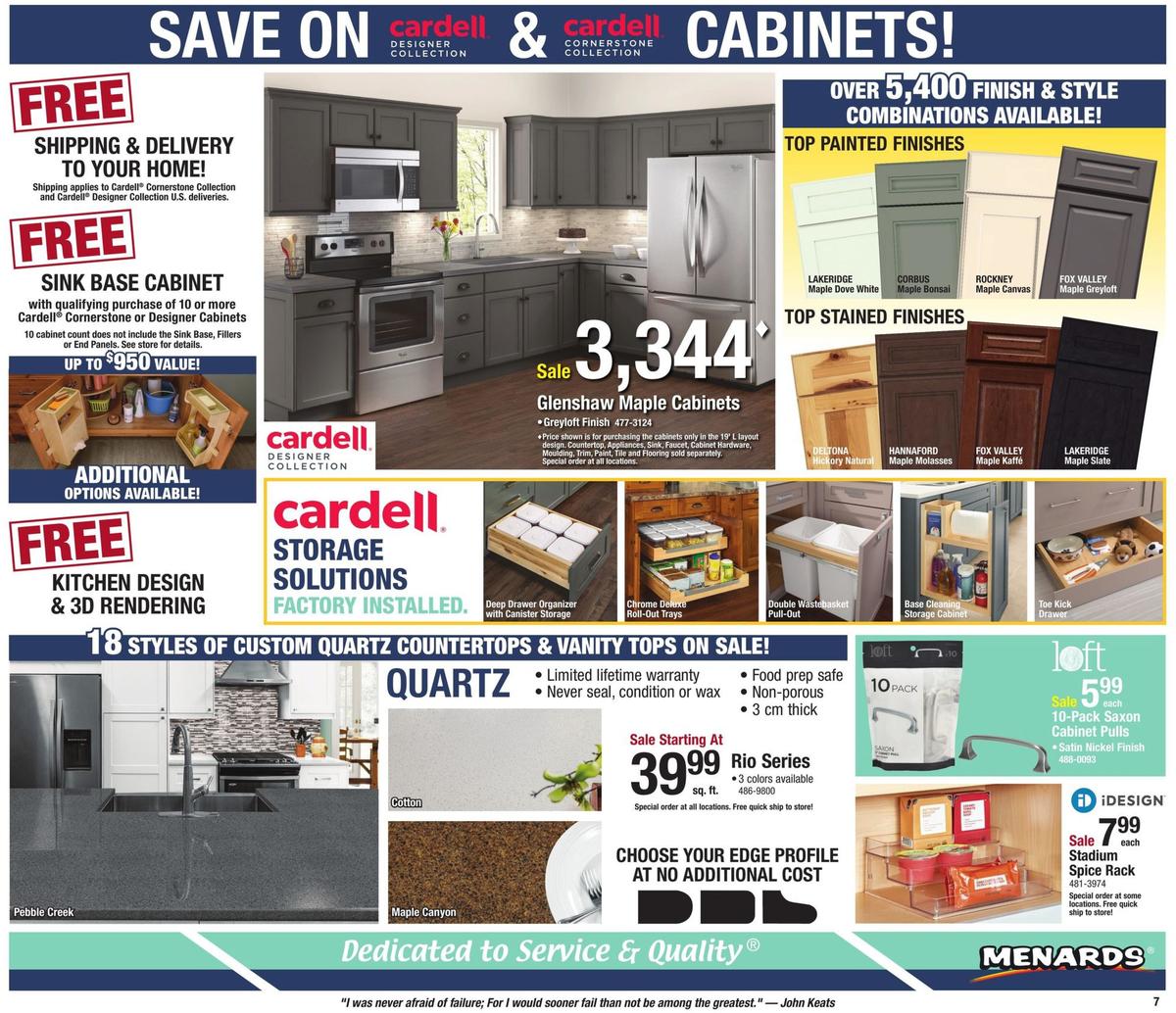 Menards Weekly Ad from December 29