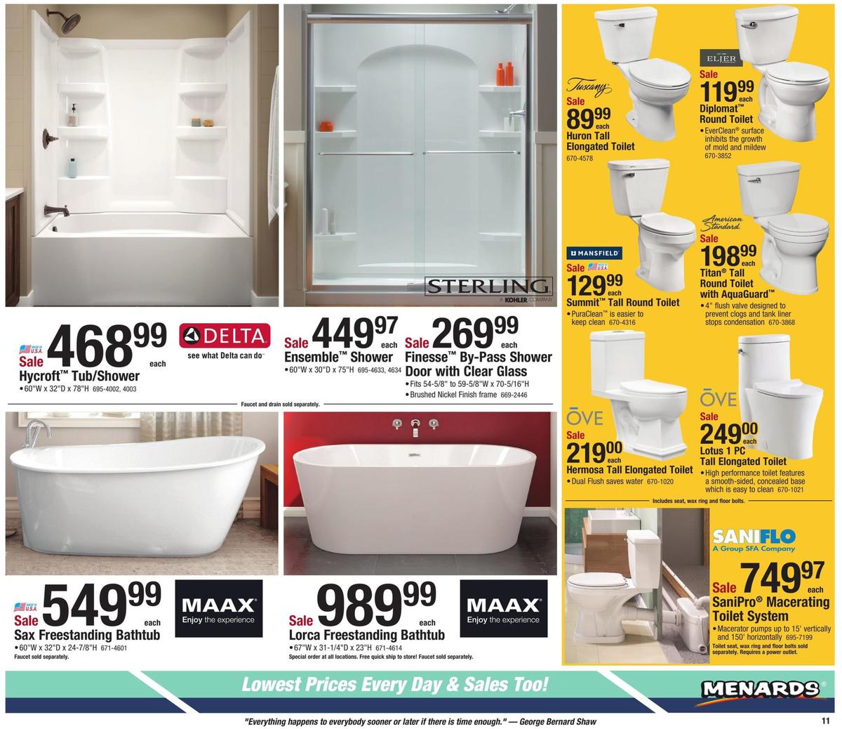 Menards Weekly Ad from December 29
