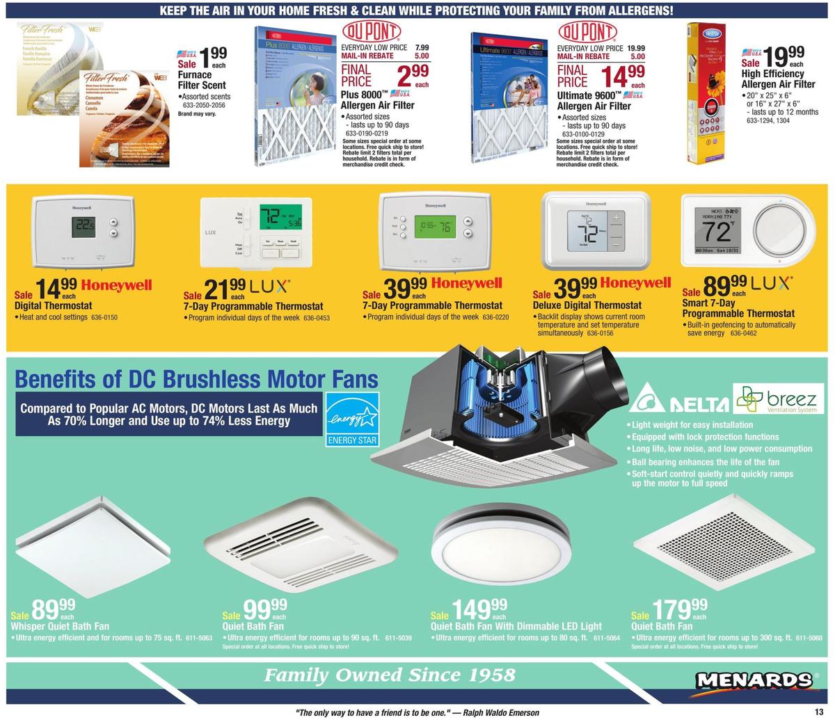 Menards Weekly Ad from December 29