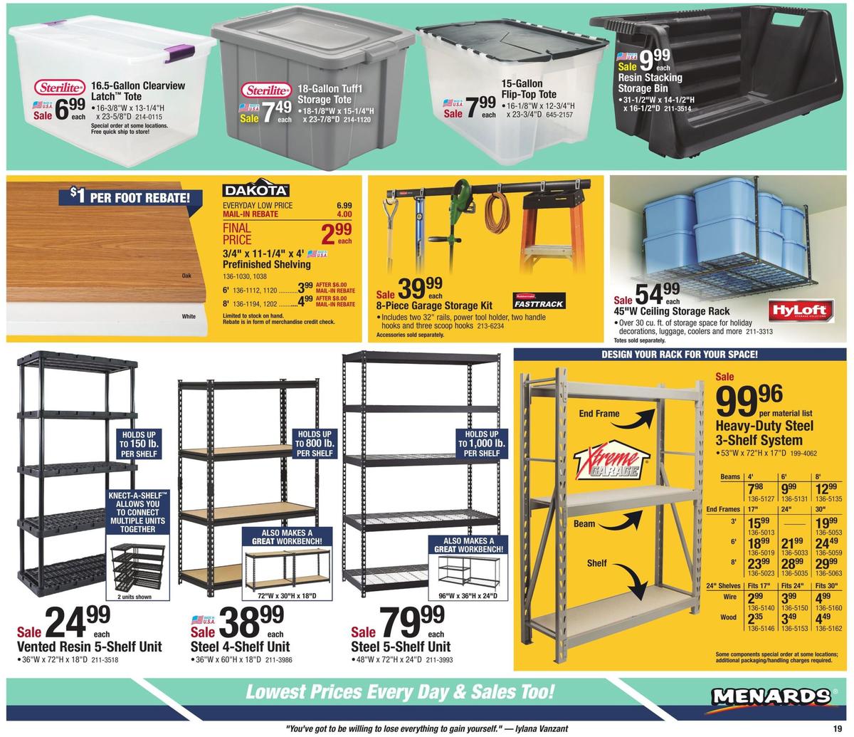 Menards Weekly Ad from December 29