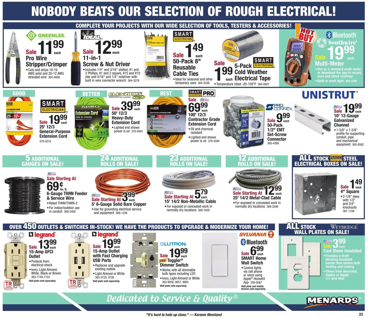 Menards Weekly Ad from December 29