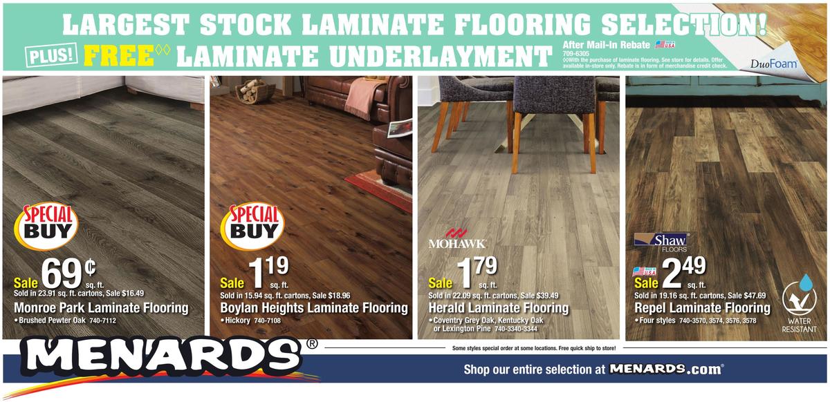 Menards Weekly Ad from December 29