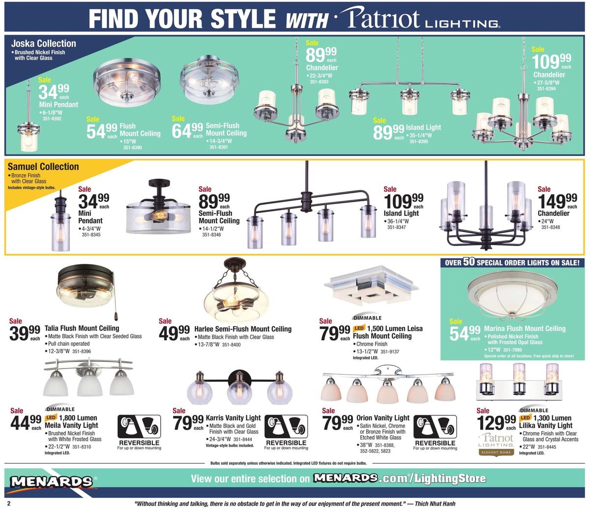 Menards Weekly Ad from December 29