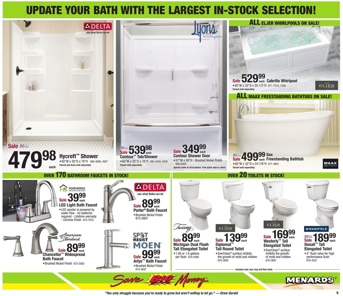 Menards Weekly Ad from January 26