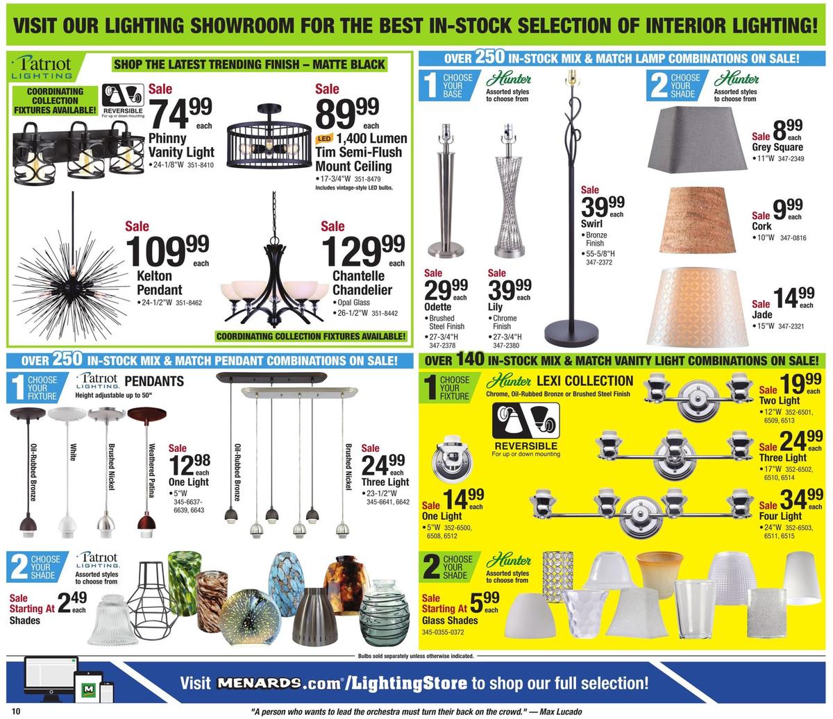 Menards Weekly Ad from January 26