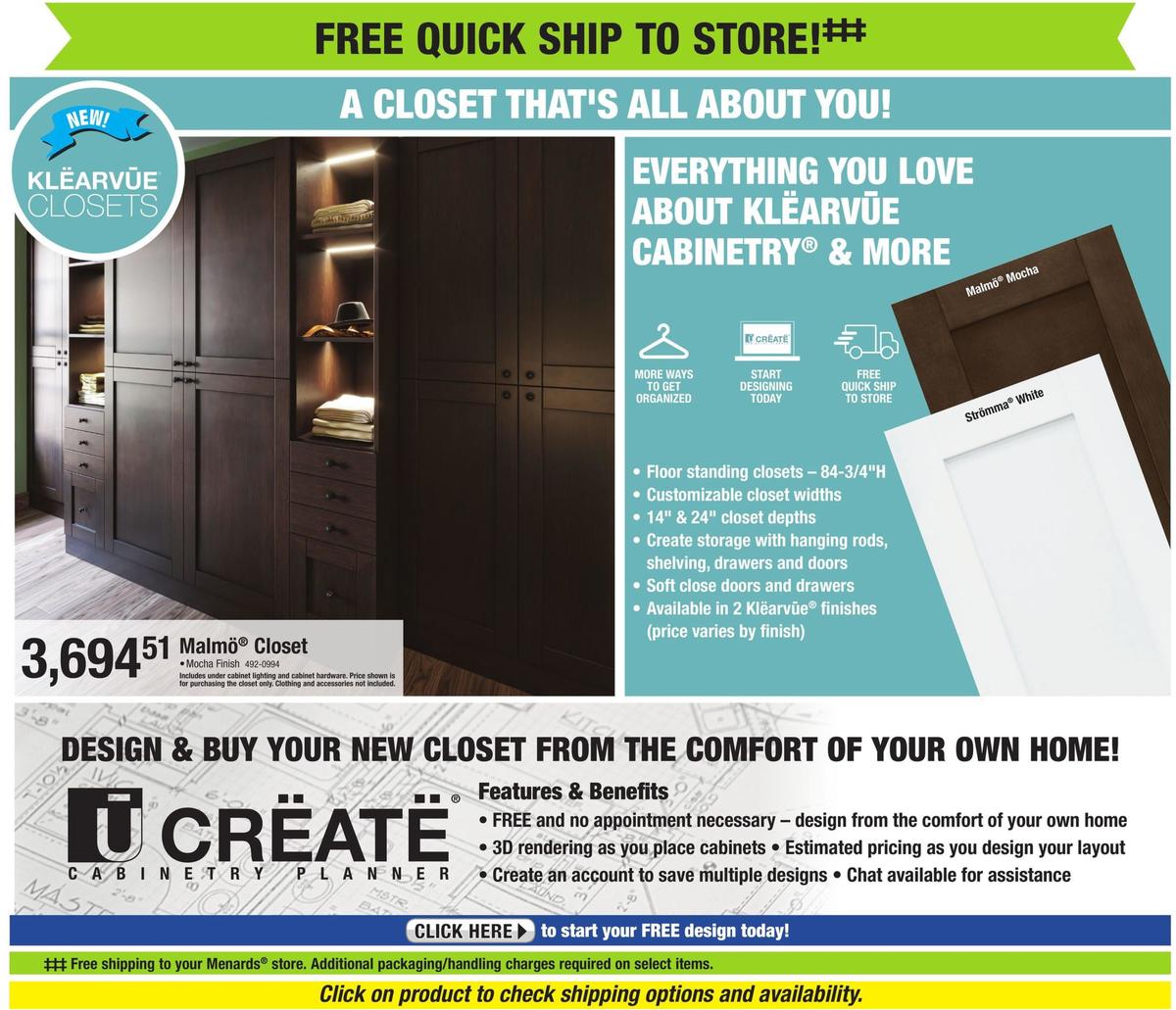 Menards Weekly Ad from January 26