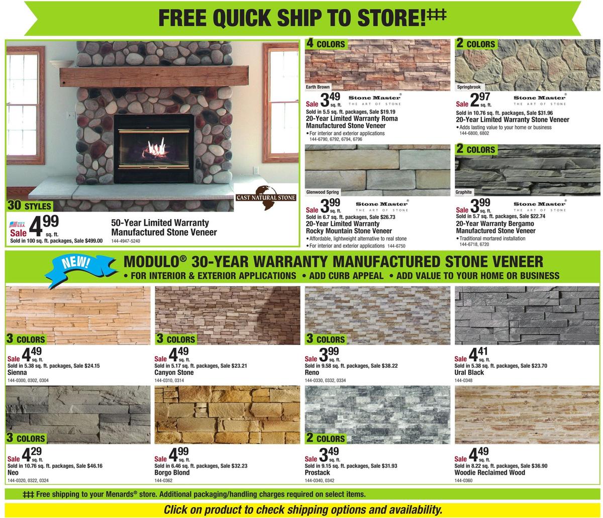 Menards Weekly Ad from January 26