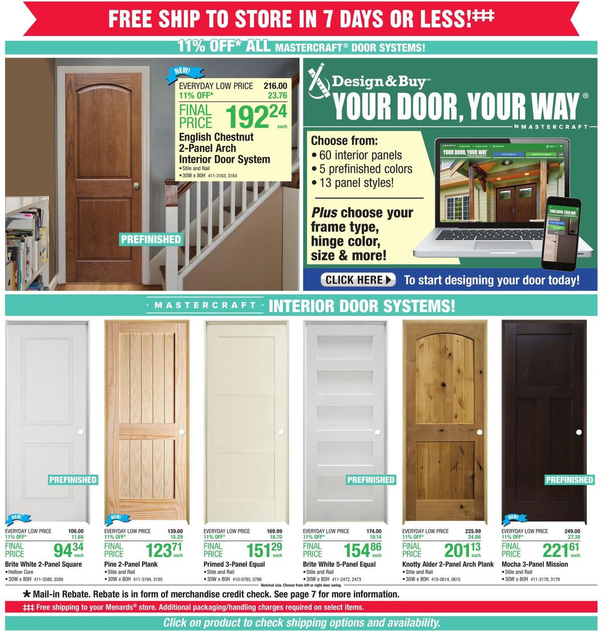 Menards Weekly Ad from February 2