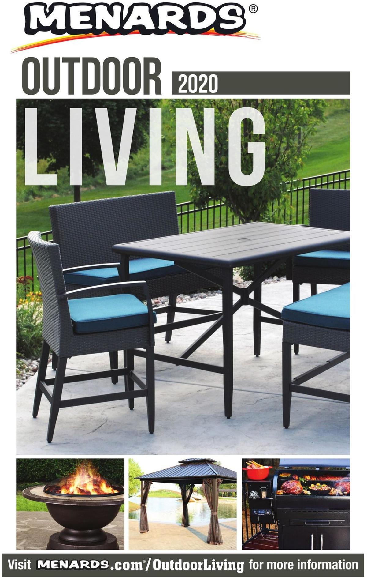 Menards Outdoor Living Catalog Weekly Ad from February 20