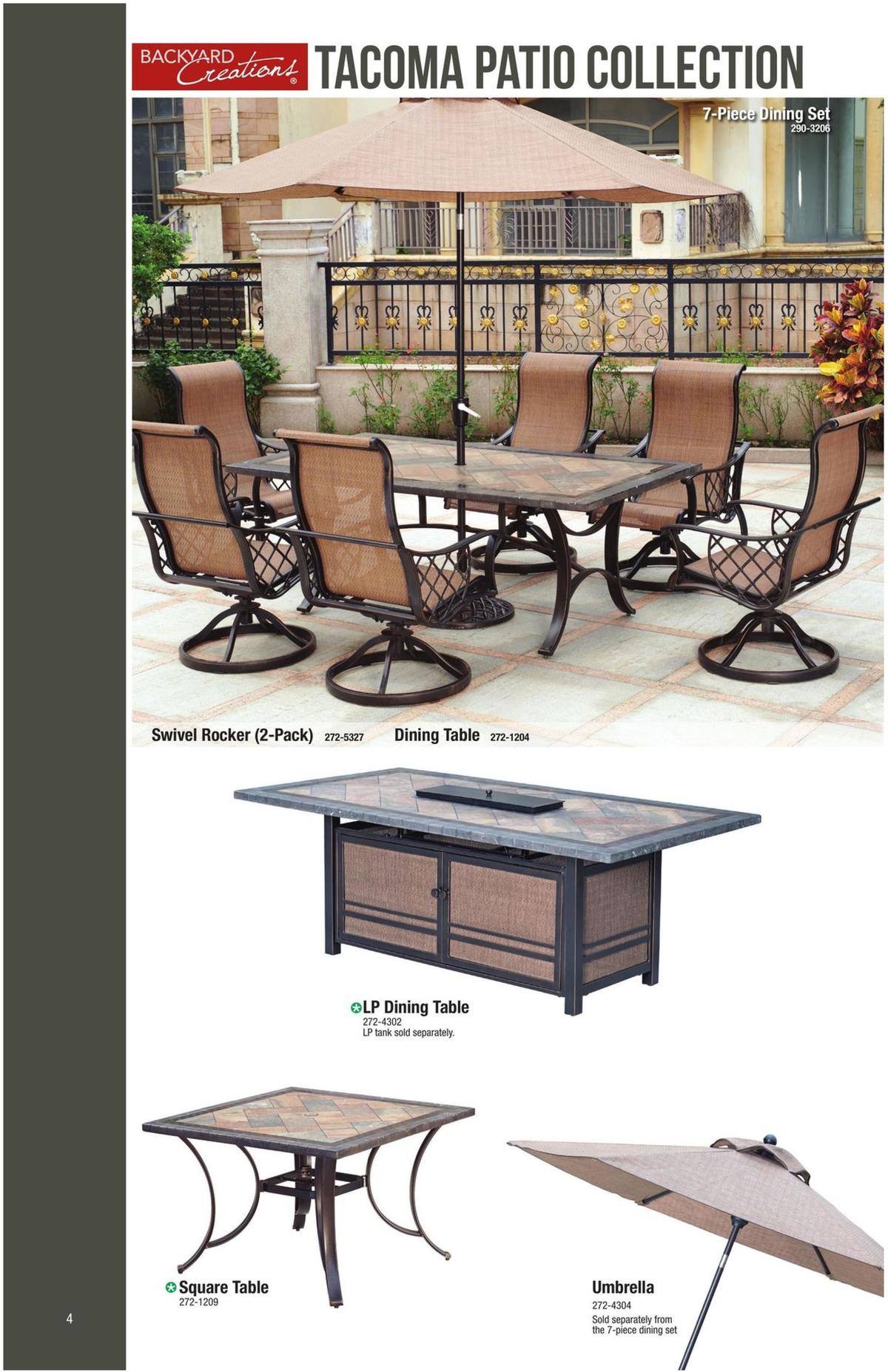 Menards Outdoor Living Catalog Weekly Ad from February 20