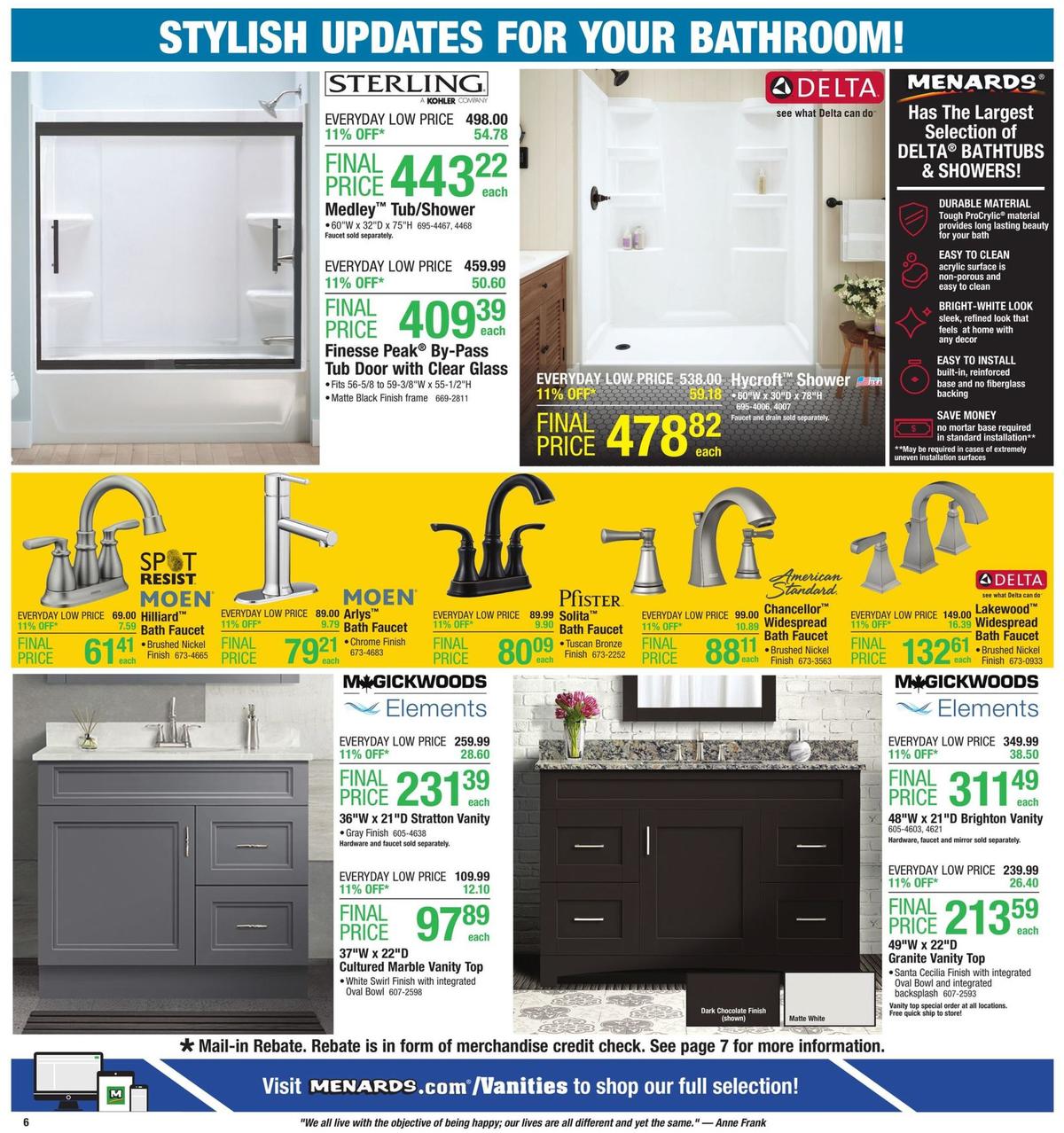 Menards Weekly Ad from March 1