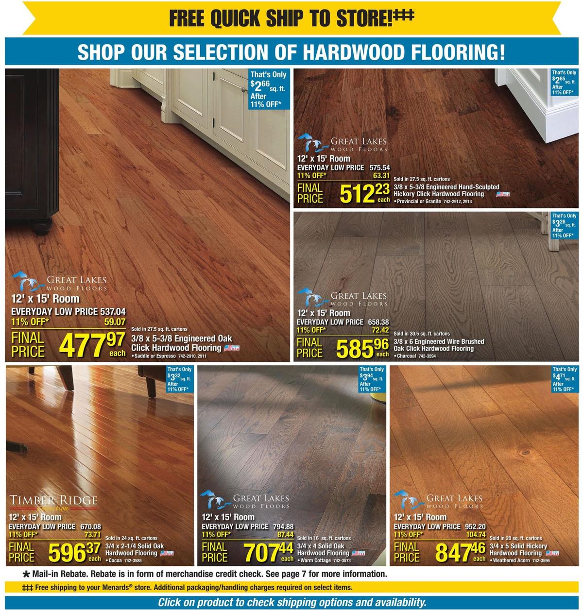 Menards Weekly Ad from March 1
