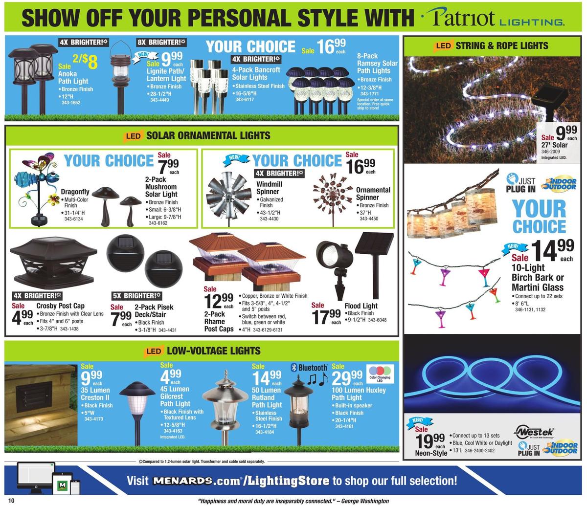 Menards Weekly Ad from March 8