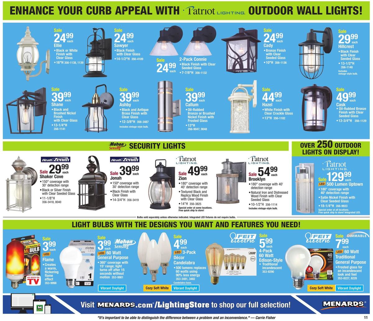 Menards Weekly Ad from March 8