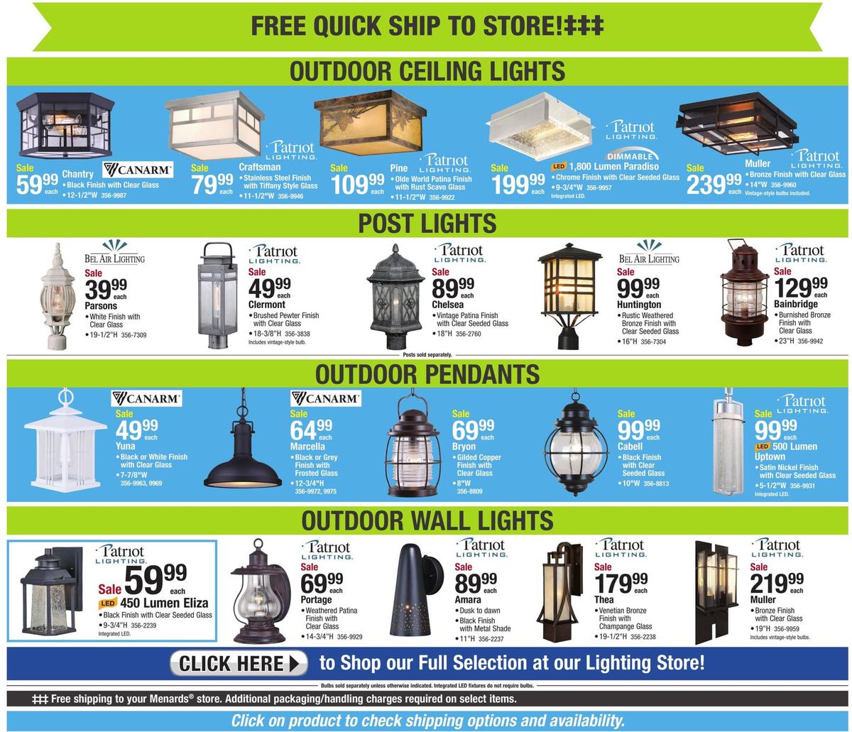 Menards Weekly Ad from March 8