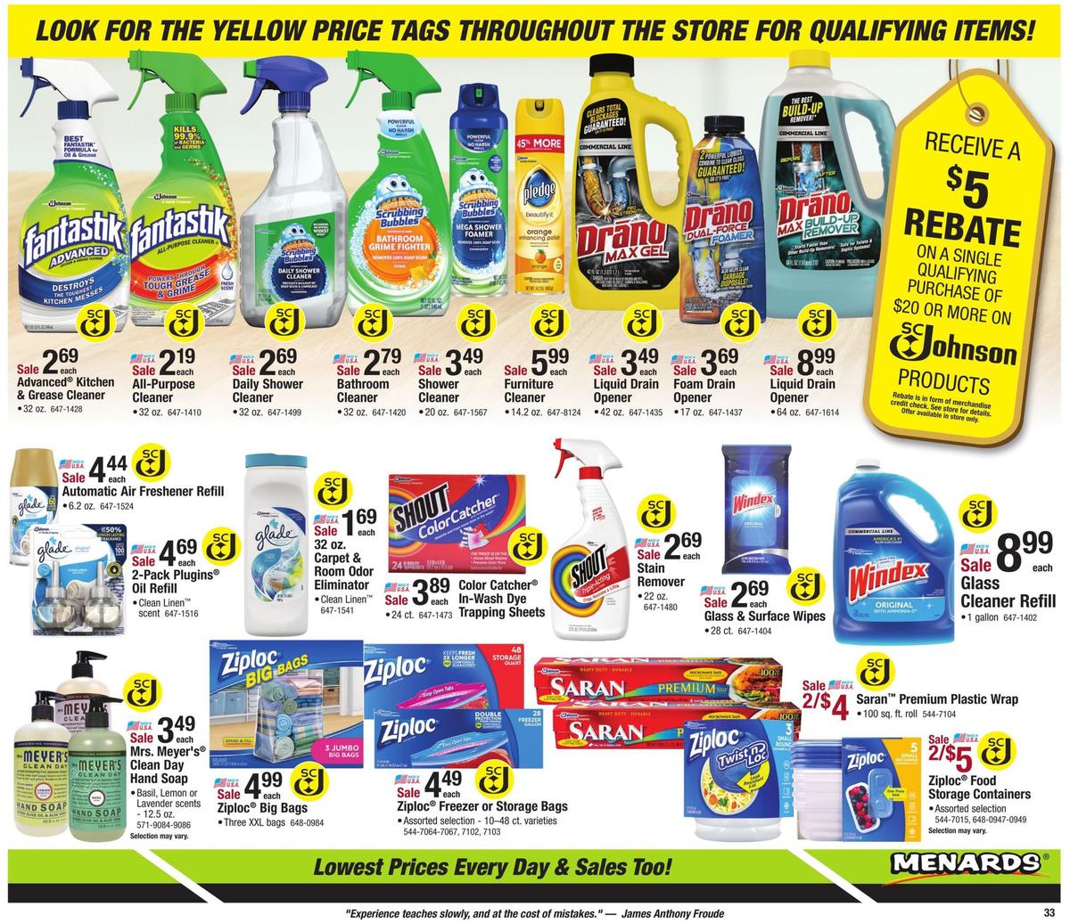 Menards Weekly Ad from March 8
