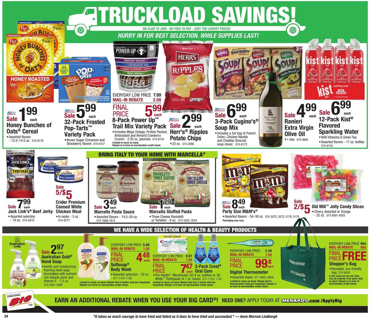 Menards Weekly Ad from March 8