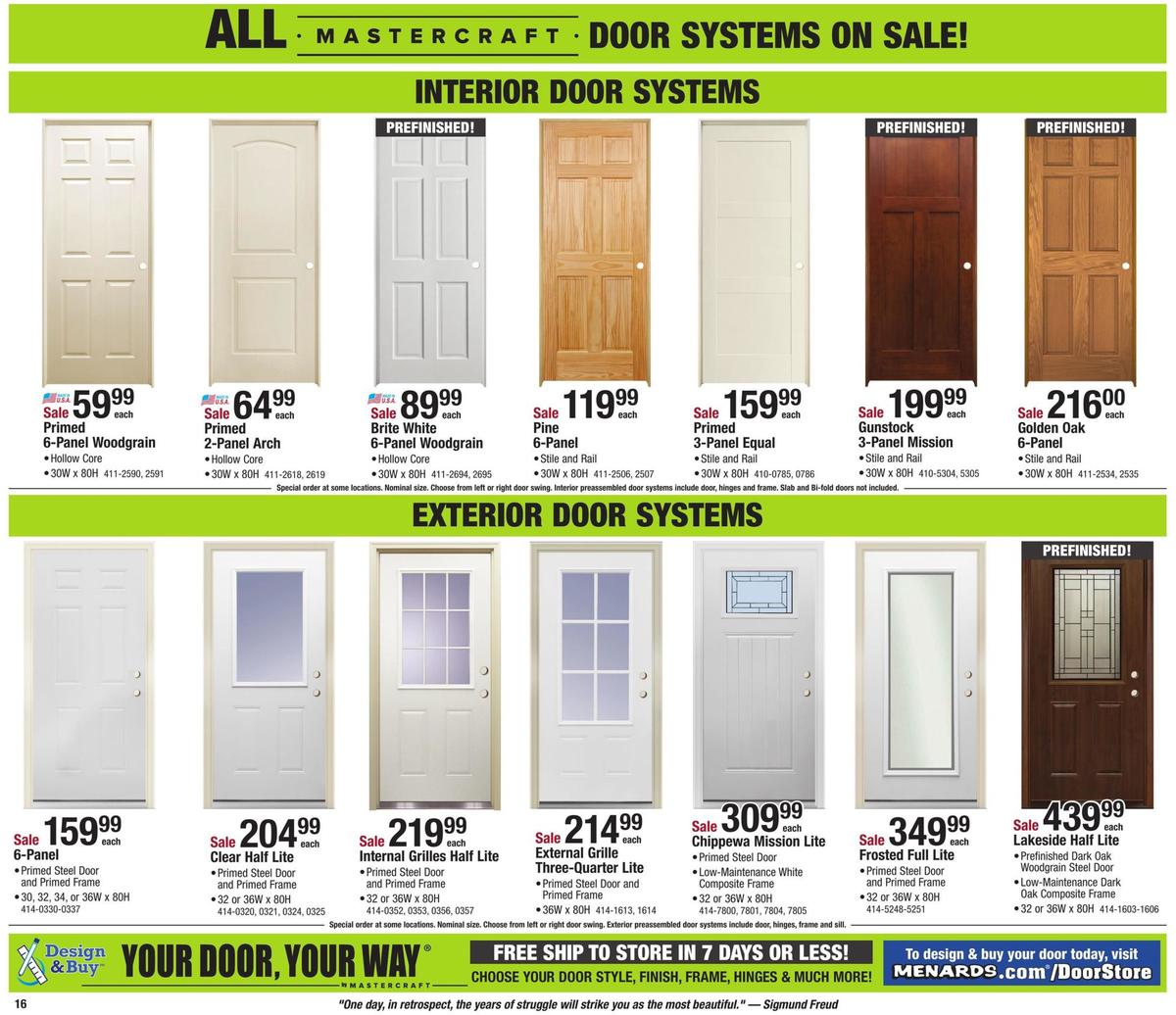 Menards Weekly Ad from March 8
