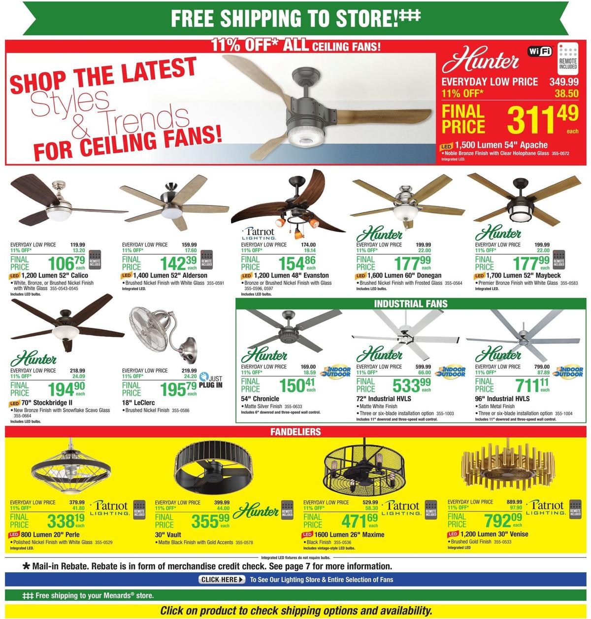 Menards Weekly Ad from March 22